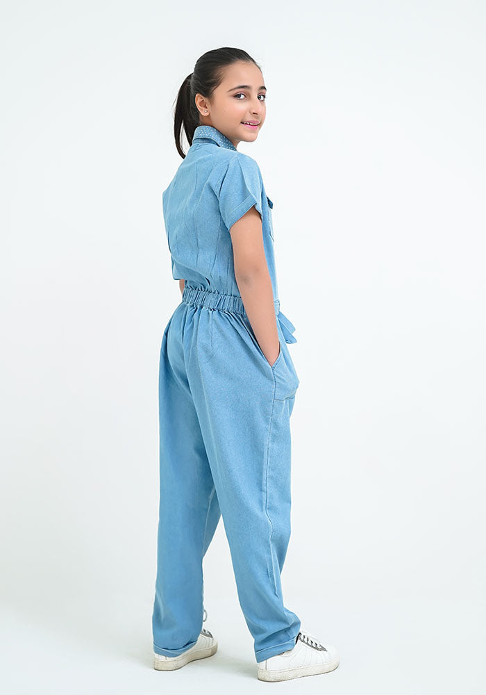 Denim Jumpsuit - Wear Ochre
