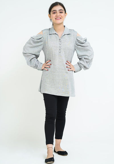 Chambray Top