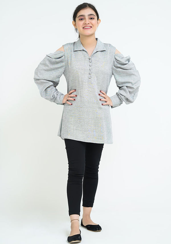 Chambray Top - Wear Ochre