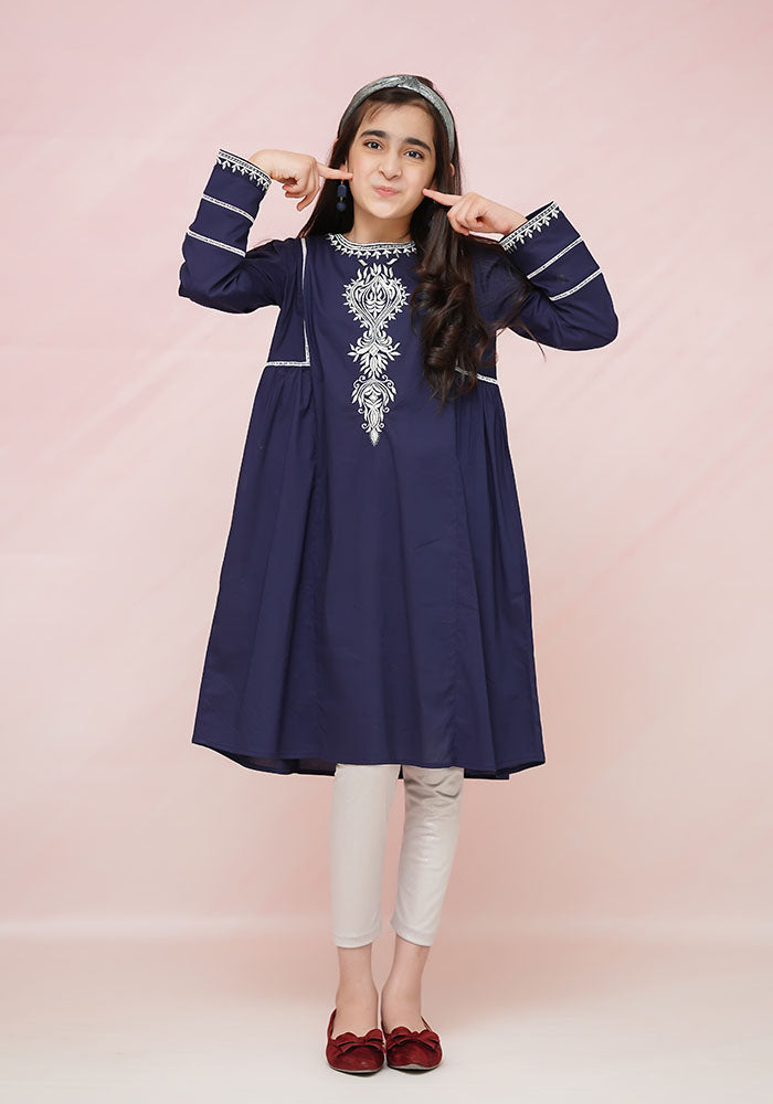 Cotton Embroidered Top - Wear Ochre