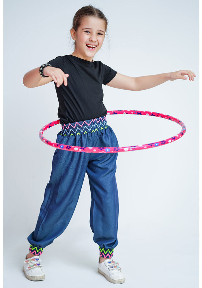 Tencil Embroidered Pants - Wear Ochre