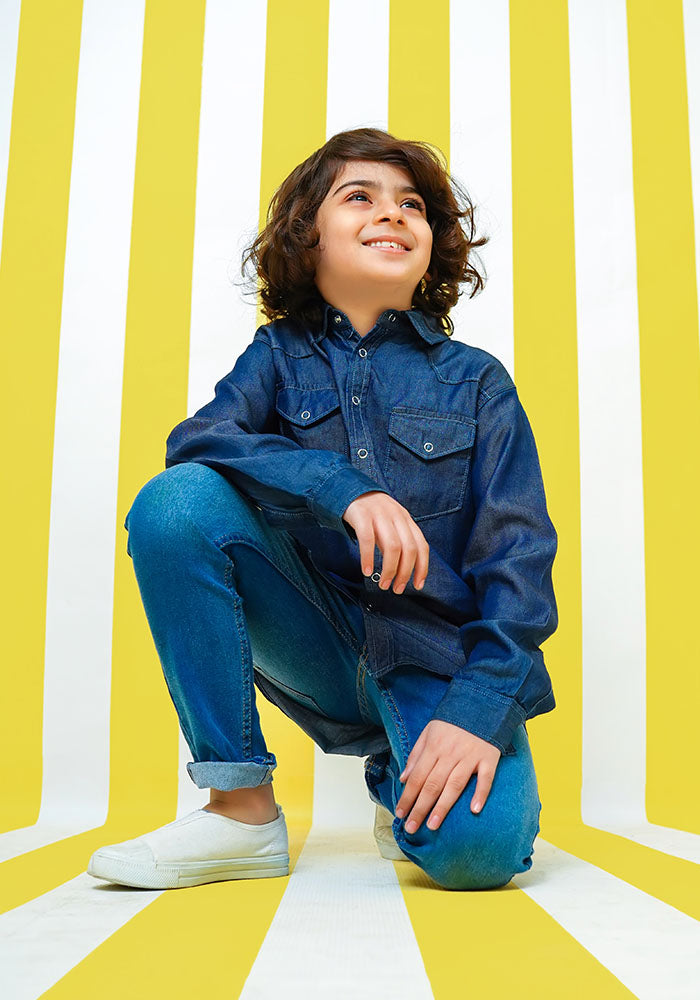 Denim Shirt - Wear Ochre