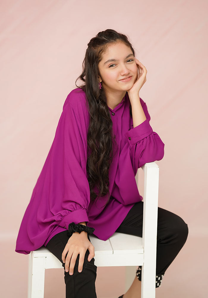 Georgette Top - Wear Ochre