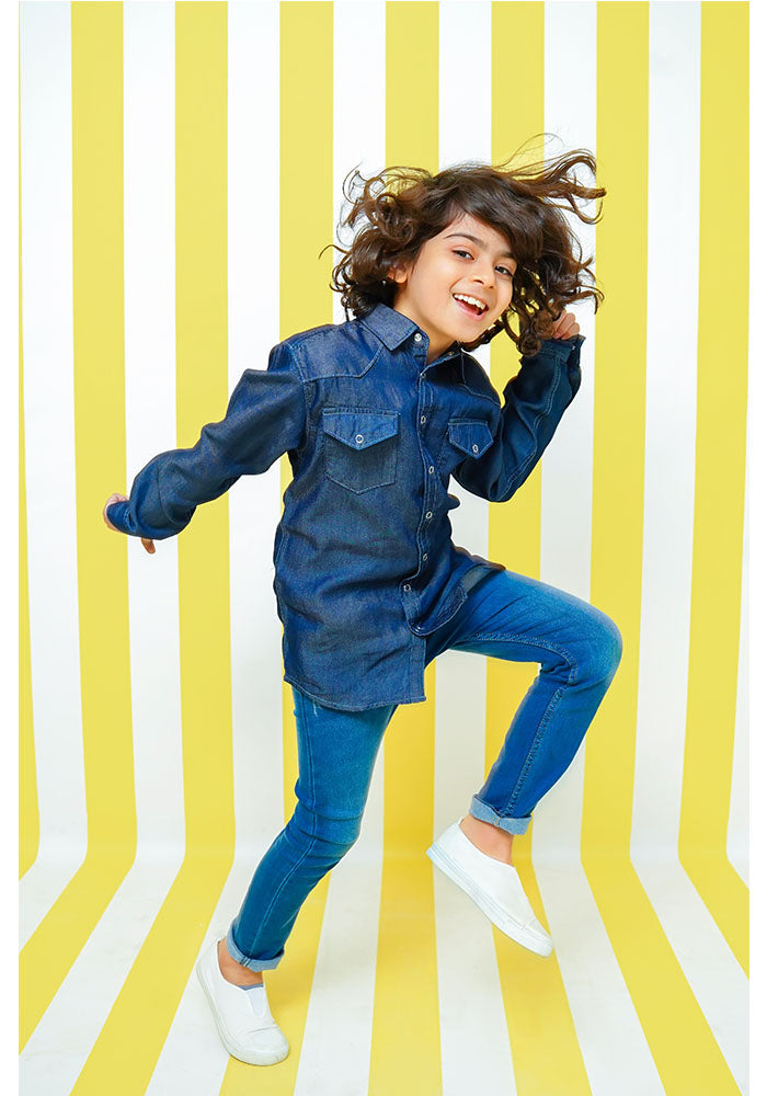 Denim Shirt - Wear Ochre