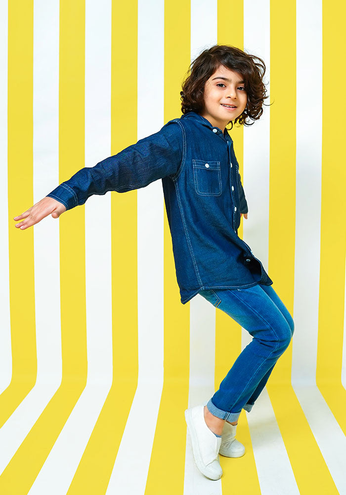 Denim Shirt - Wear Ochre