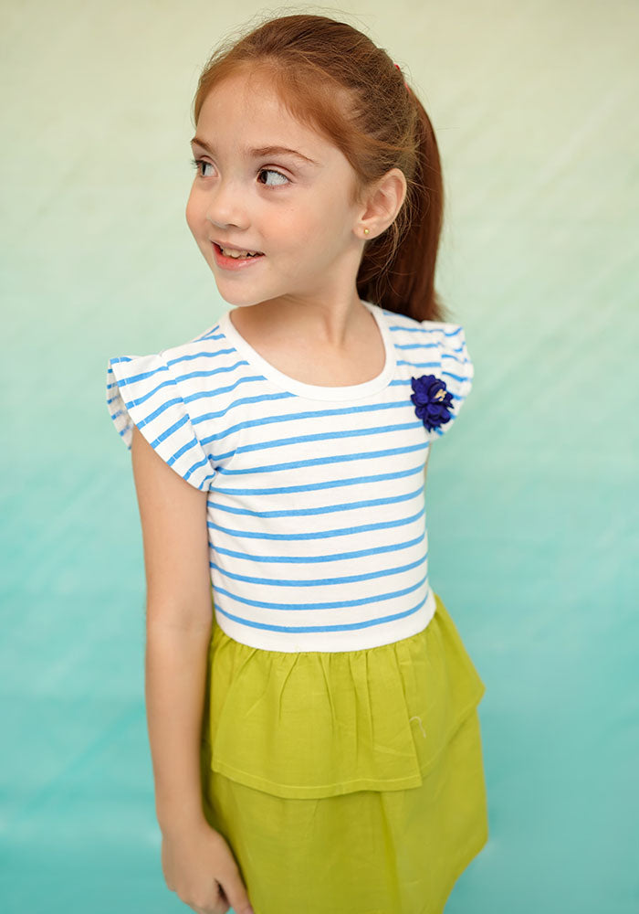 Jersey Printed Top - Wear Ochre