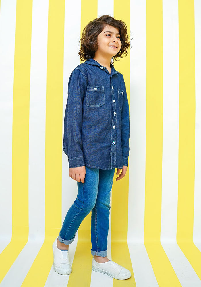 Denim Shirt - Wear Ochre