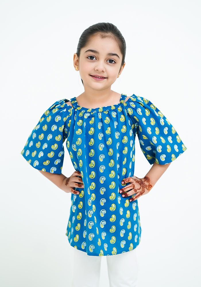 Printed Cotton Top - Wear Ochre