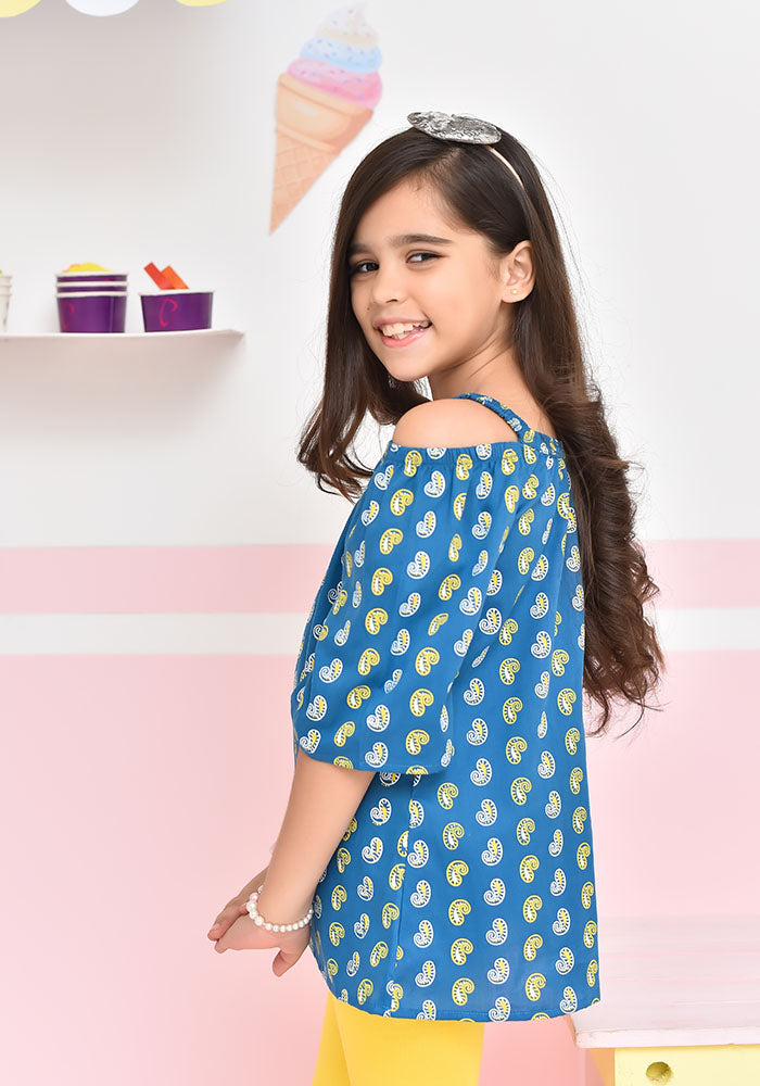 Printed Cotton Top - Wear Ochre