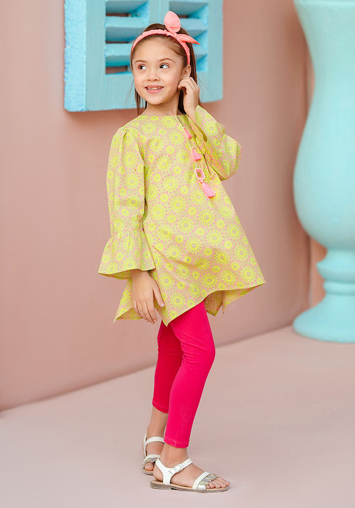 Cotton Printed Kurta - Wear Ochre