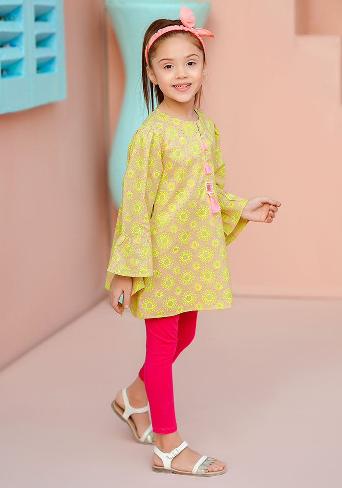 Cotton Printed Kurta - Wear Ochre