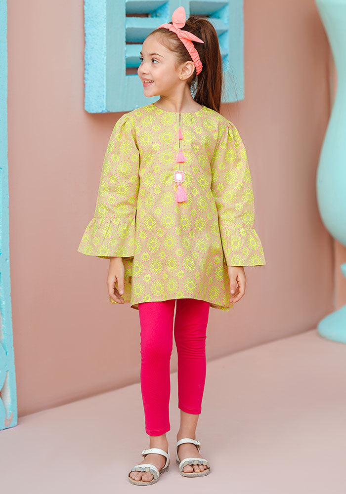 Cotton Printed Kurta - Wear Ochre