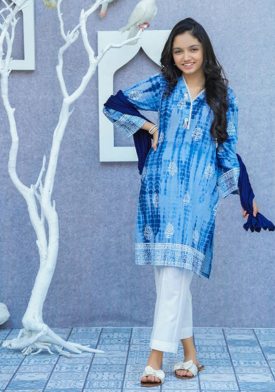 Cotton Printed 3 Pc Suit
