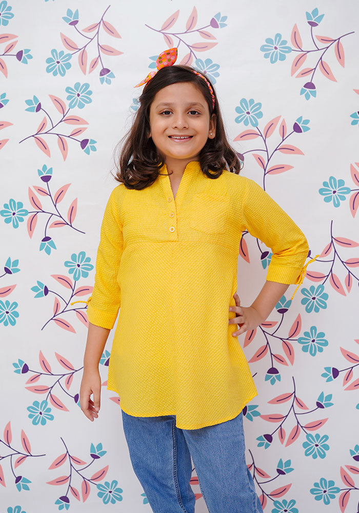 Self Cotton Top - Wear Ochre