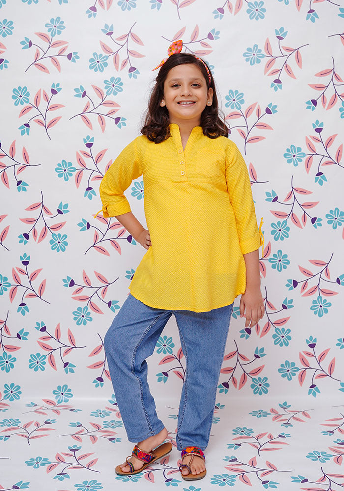 Self Cotton Top - Wear Ochre