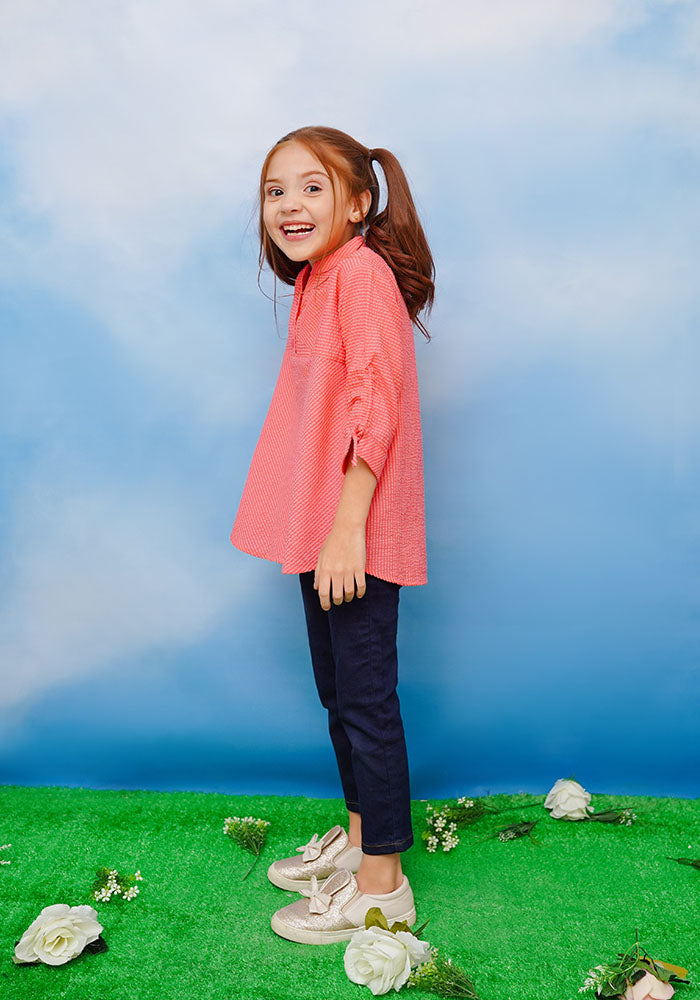 Self Cotton Top - Wear Ochre