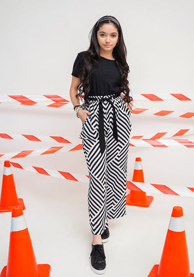 Printed Georgette Pants
