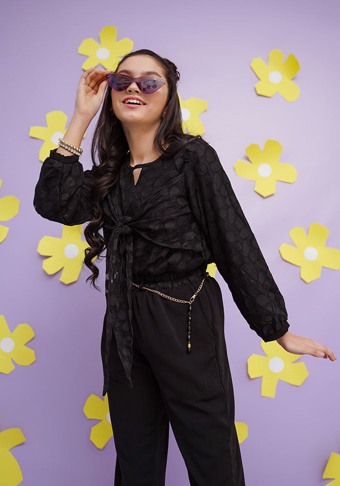 Net Jumpsuit - Wear Ochre