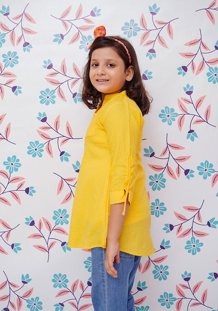 Self Cotton Top - Wear Ochre