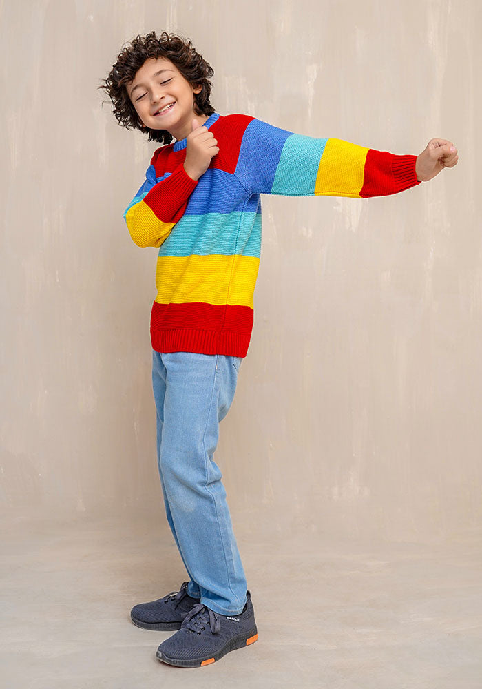 Cotton Viscose Sweater - Wear Ochre