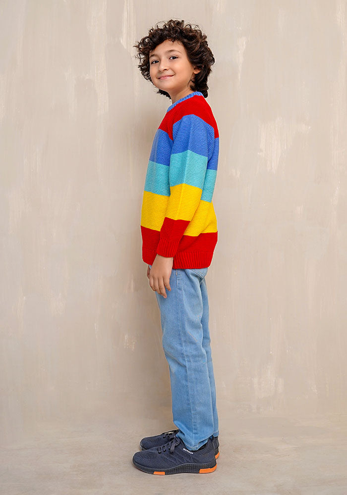 Cotton Viscose Sweater - Wear Ochre