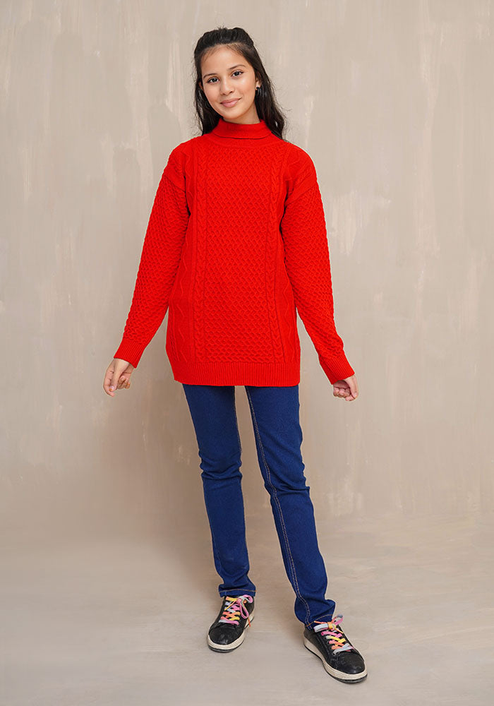 Cotton Viscose Sweater - Wear Ochre