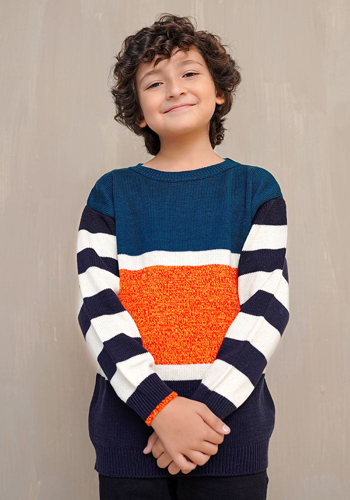 Cotton Viscose Sweater - Wear Ochre