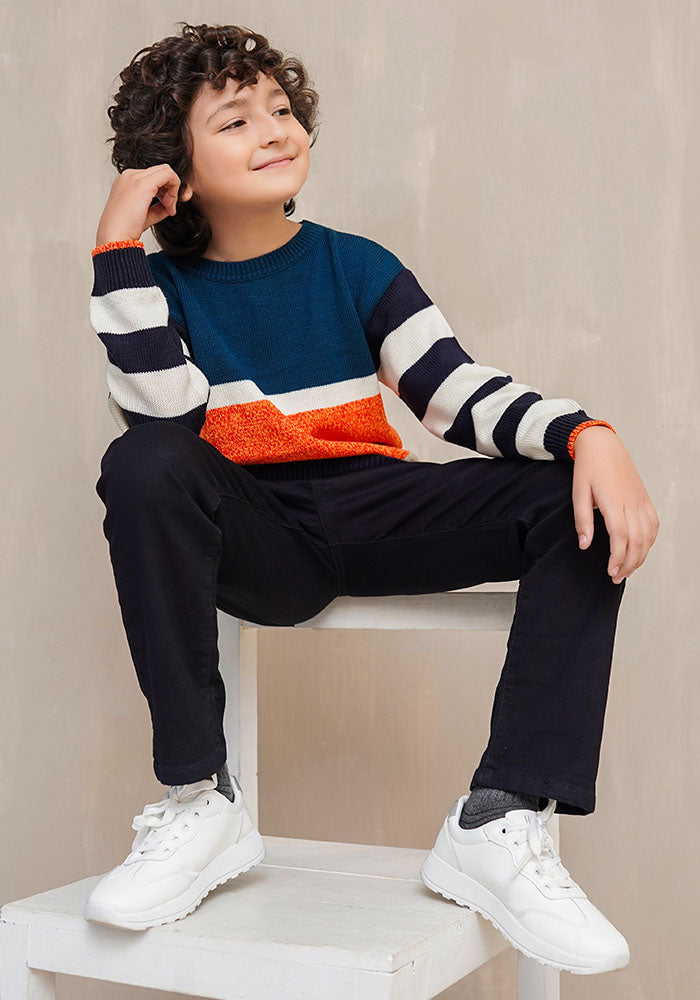 Cotton Viscose Sweater - Wear Ochre