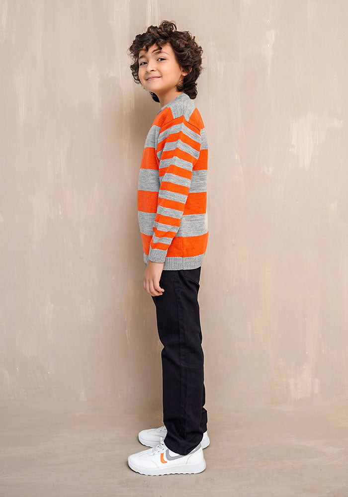 Cotton Viscose Sweater - Wear Ochre