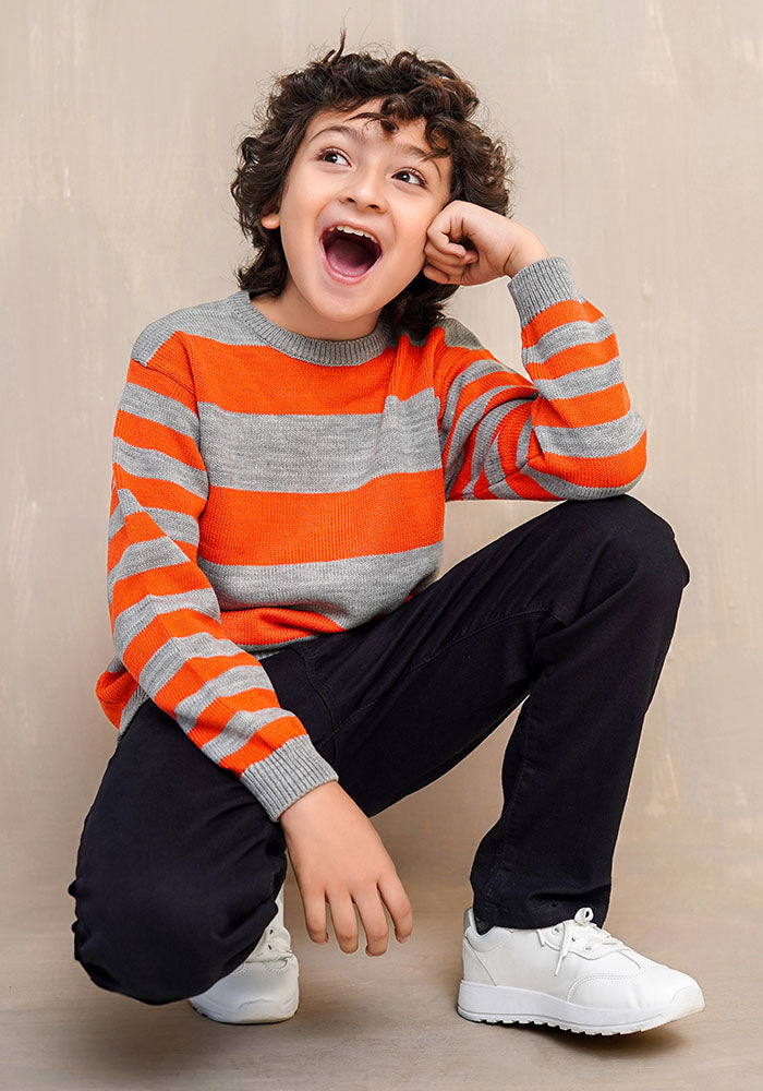 Cotton Viscose Sweater - Wear Ochre