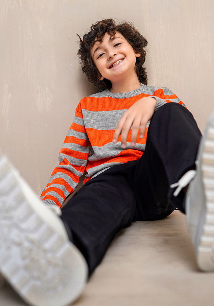 Cotton Viscose Sweater - Wear Ochre