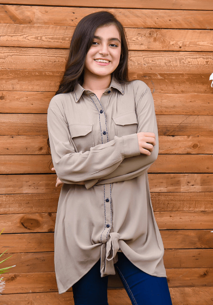 Georgette Top - Wear Ochre