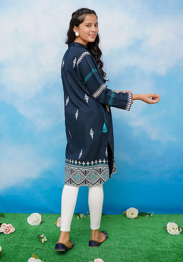 Cotton Printed Kurta - Wear Ochre