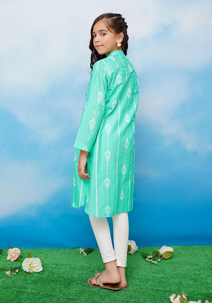 Cotton Printed Kurta - Wear Ochre