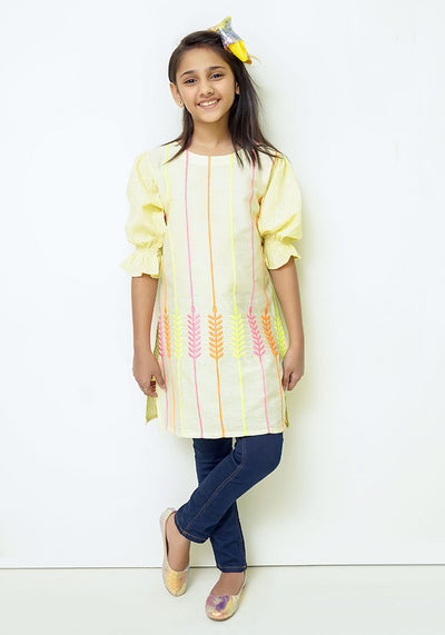 Chikankari Embroidered Kurta