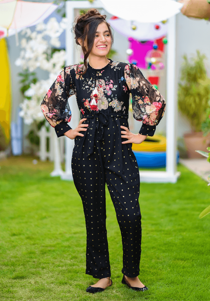 Net Jumpsuit - Wear Ochre