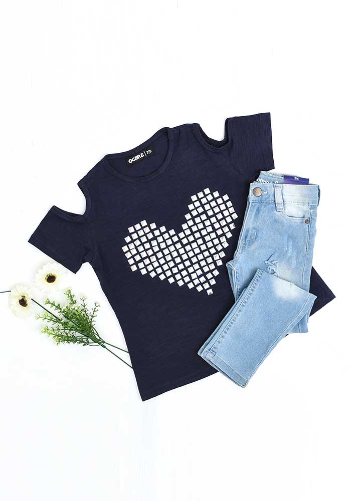 Girls Jersey Top - Wear Ochre