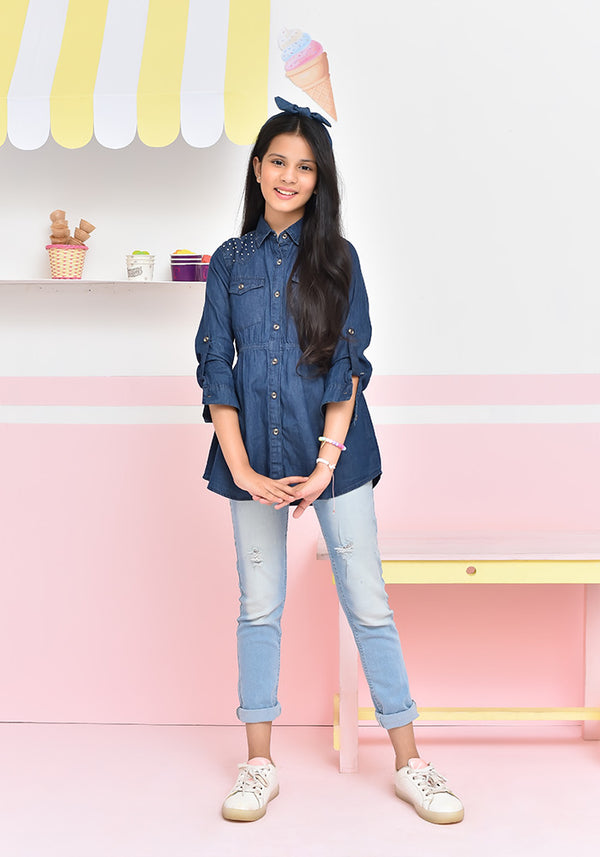 Denim Top - Wear Ochre