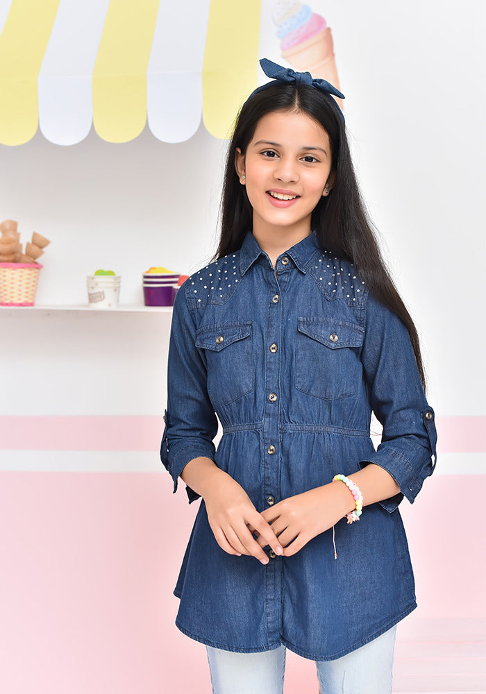 Denim Top - Wear Ochre