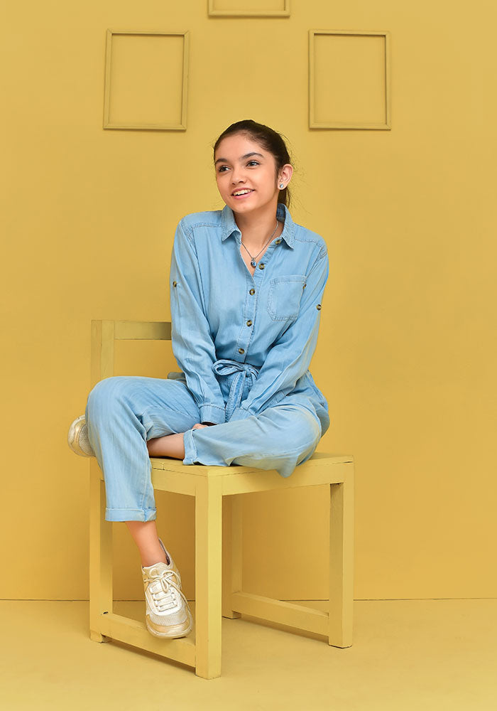 Denim Jumpsuit - Wear Ochre