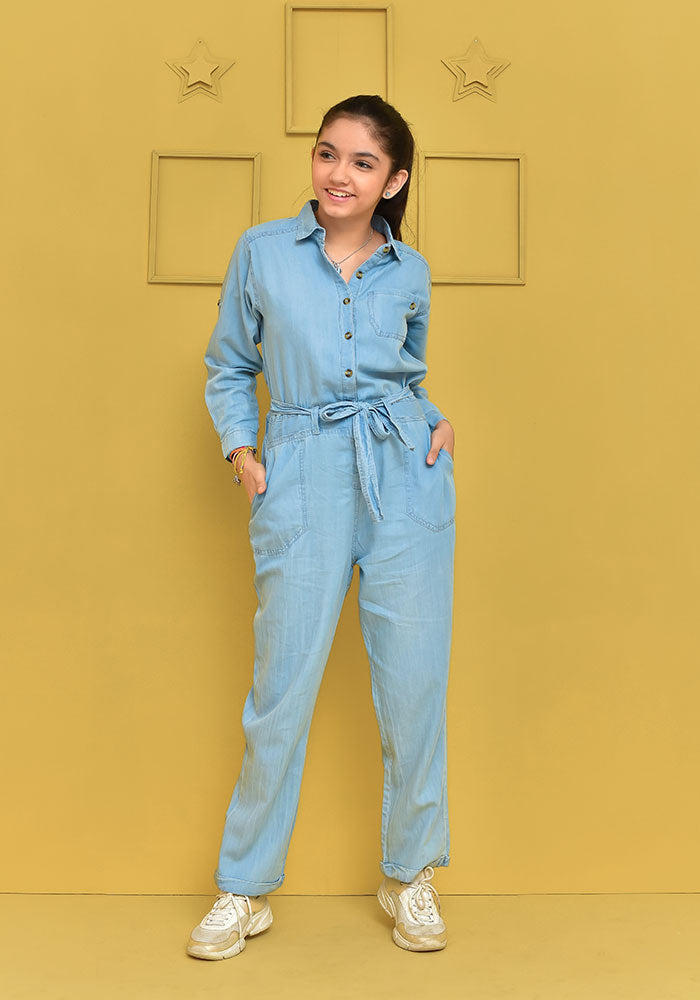 Denim Jumpsuit - Wear Ochre