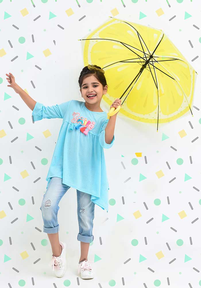 Girls Jersey Top - Wear Ochre