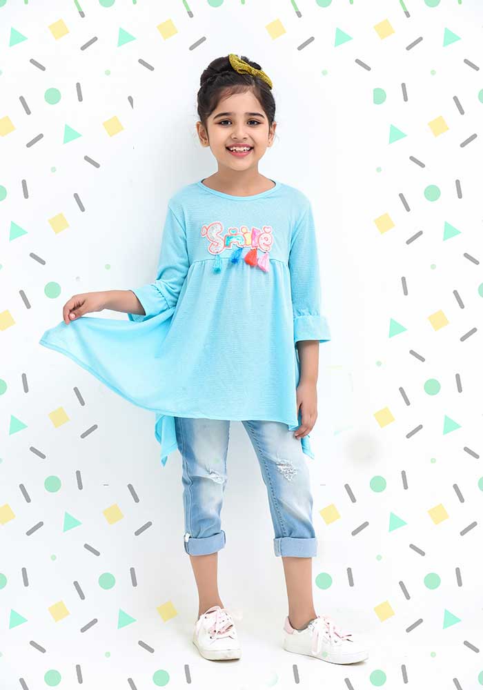 Girls Jersey Top - Wear Ochre