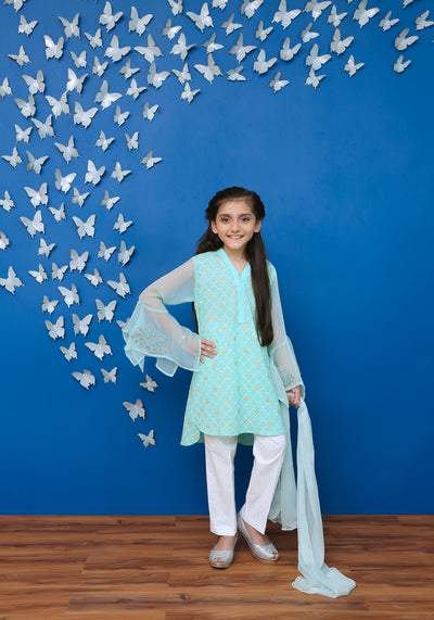 Cotton Printed 3 Pc Suit