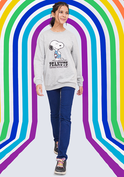 Terry Printed Sweatshirt