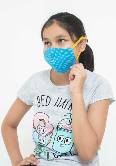 Light Blue Cotton Mask