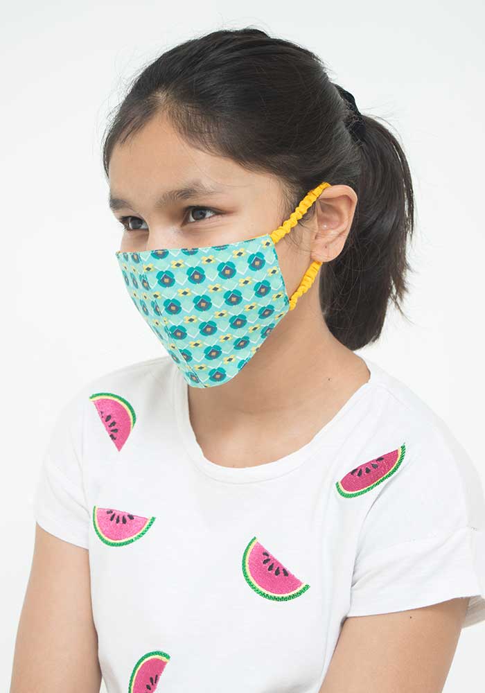 Printed Cotton Mask - Wear Ochre