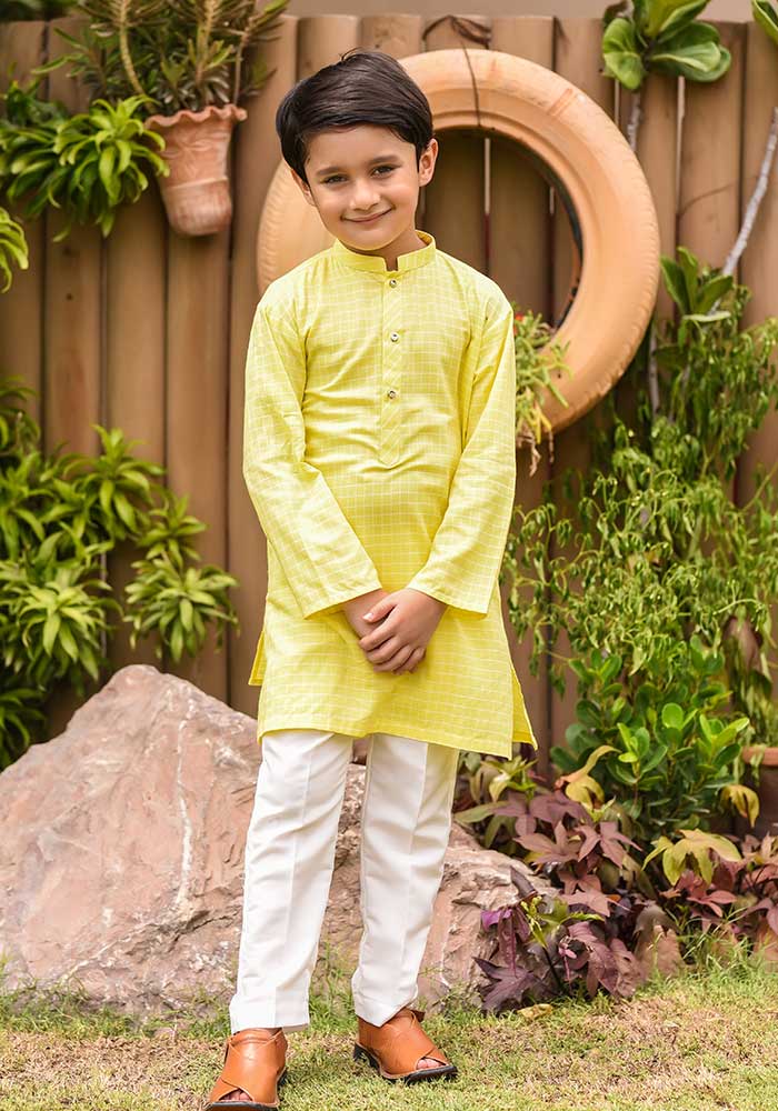 Cotton Kurta/Pants - Wear Ochre