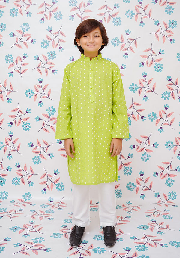 Boys Kurta + Pants - Wear Ochre