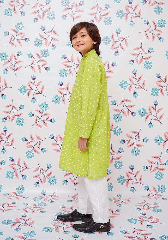 Boys Kurta + Pants - Wear Ochre